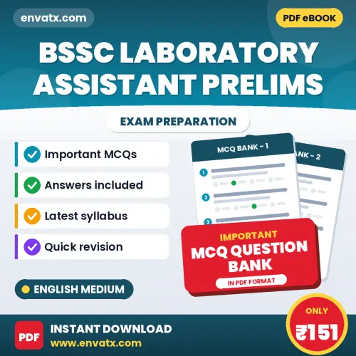 Prepare for BSSC Laboratory Assistant Prelims Exam with Multiple Choice Questions & Answers PDF in English