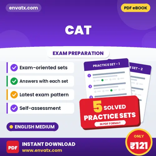 Boost Your CAT Exam Score with 5 Solved Practice Sets in English – PDF eBook