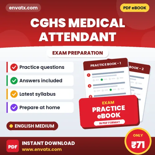 Prepare Smarter for CGHS Medical Attendant Exam – Instant Download PDF Book in English