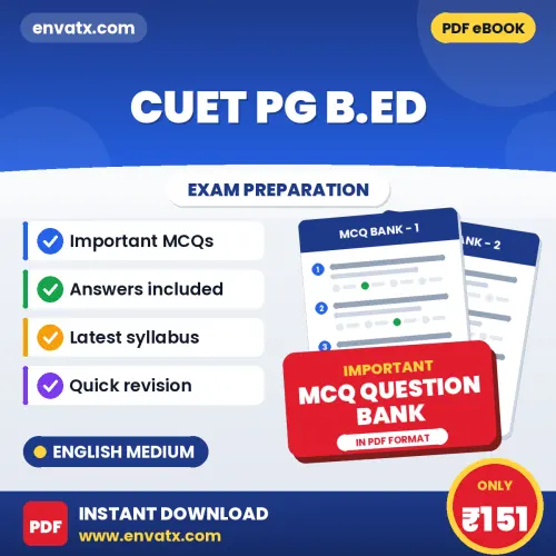Crack CUET PG B.Ed Exam with This MCQ Practice Book PDF in English – Instant Download