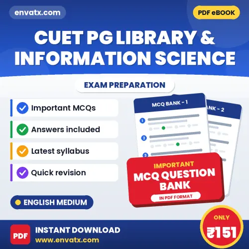 Prepare for CUET PG Library & Information Science Exam with Multiple Choice Questions & Answers PDF in English