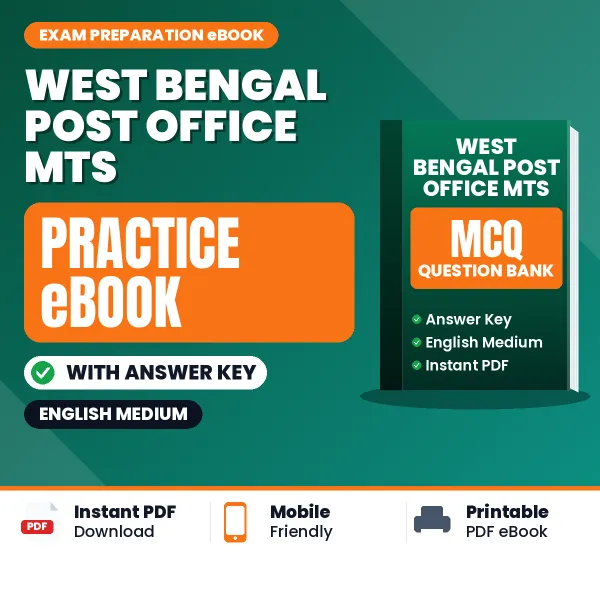 Prepare Smarter for West Bengal Post Office MTS Exam – Instant Download PDF Book in English