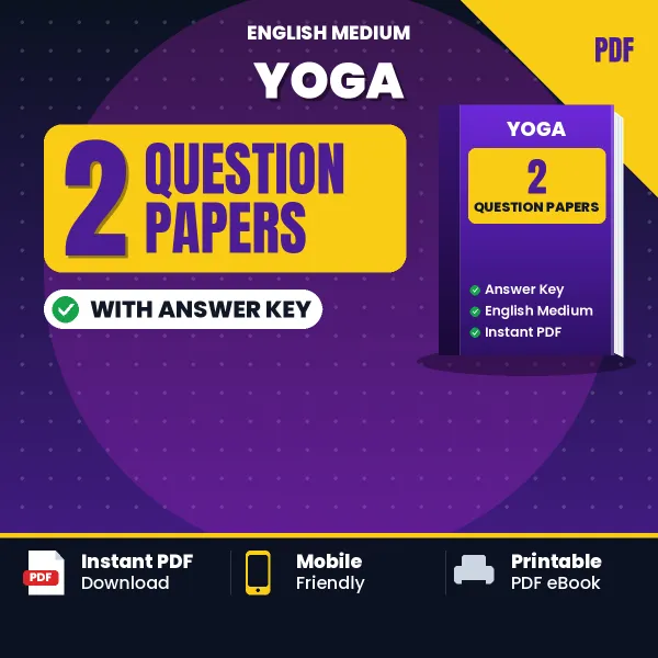 Boost Your Yoga Exam Score with 2 Question Papers with Answer Key in English – PDF eBook