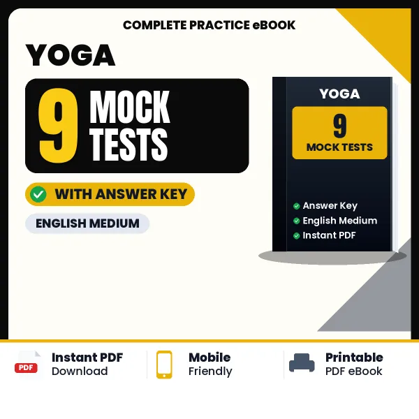Boost Your Yoga Exam Score with 9 Mock Tests with Answer Key in English – PDF eBook