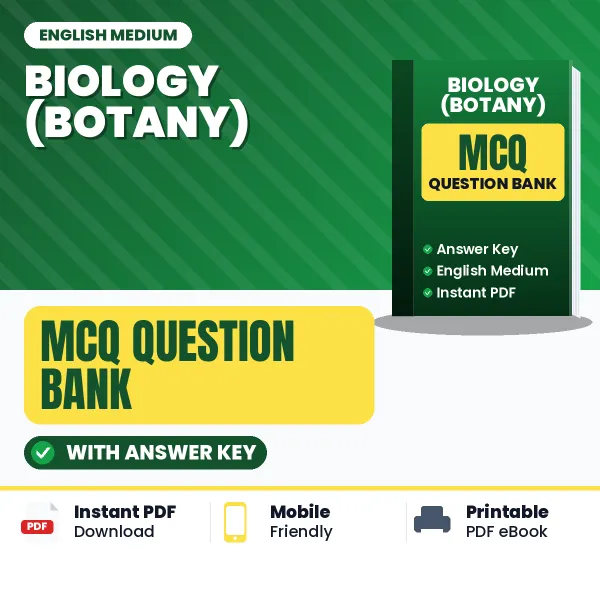 Download Biology (Botany) Exam MCQ PDF in English – Important Objective Questions with Answers
