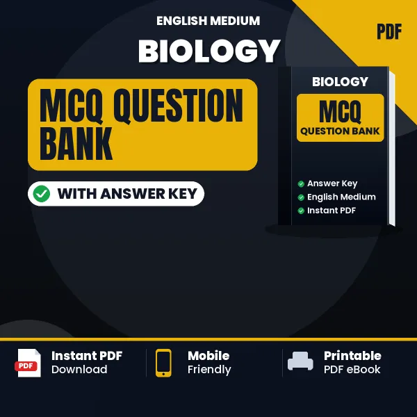 Best MCQ eBook for BIOLOGY Exam in English | Selected Questions with Answer Key