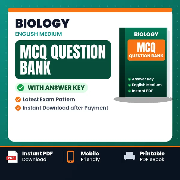 Crack Biology Exam with This MCQ Practice Book PDF in English – Instant Download