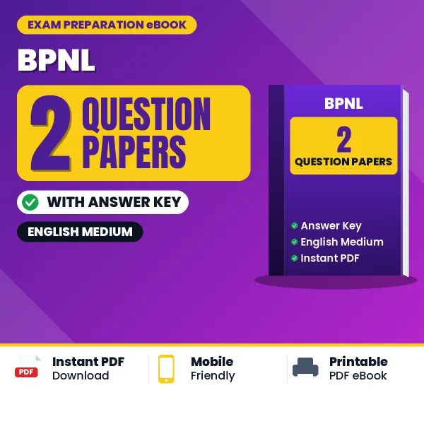 Download 2 BPNL Question Papers PDF (English) Based on the Latest Exam Pattern
