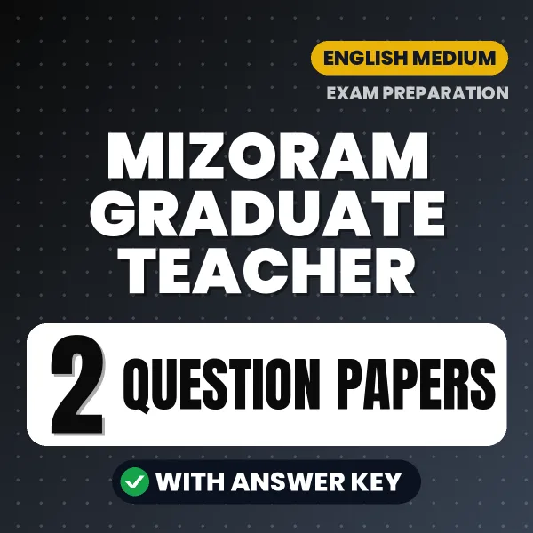 Boost Your Mizoram Graduate Teacher Exam Score with 2 Question Papers with Answer Key in English – PDF eBook