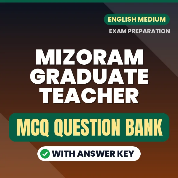 Best MCQ eBook for Mizoram Graduate Teacher Exam in English | Selected Questions with Answer Key