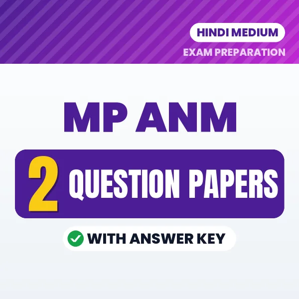 Boost Your MP ANM Exam Score with 2 Question Papers with Answer Key in Hindi – PDF eBook