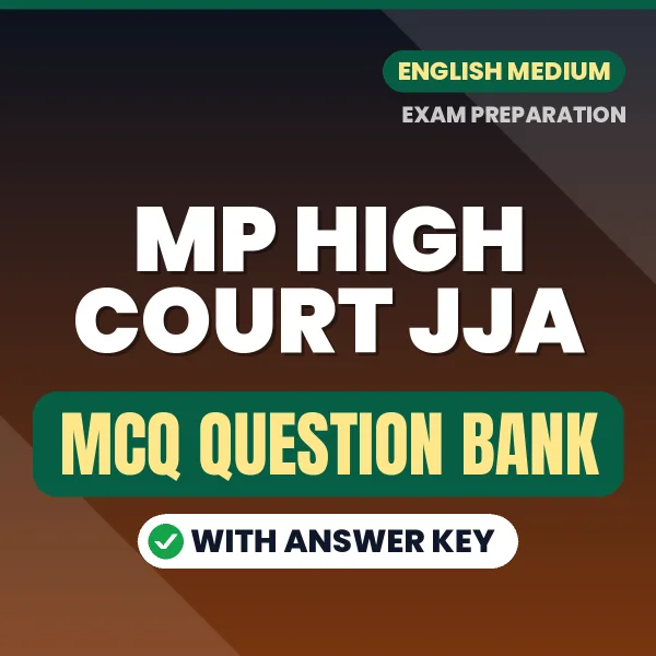 Crack MP High Court JJA Exam with This MCQ Practice Book PDF in English – Instant Download