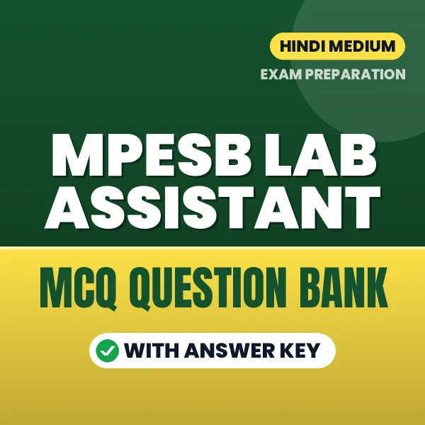 MPESB Lab Assistant MCQ with Answer Key Book PDF in Hindi – Exam-Oriented Objective Questions for Quick Revision