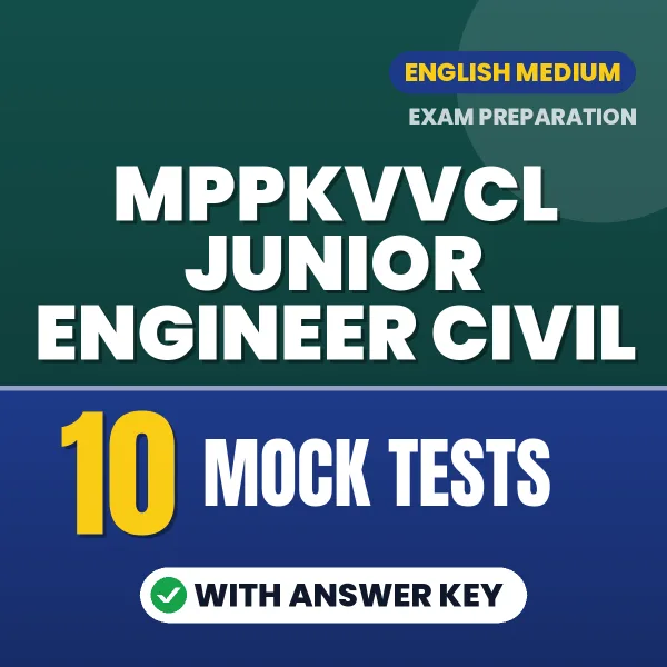 MPPKVVCL Junior Engineer Civil Exam Mock Test Series (English): 10 Exam-Like Mock Tests with Answers