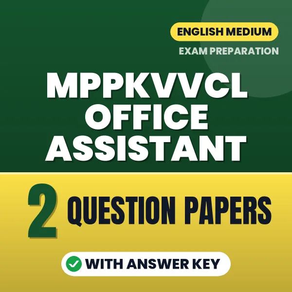 MPPKVVCL Office Assistant Exam Question Paper Series (English): 2 Exam-Like Question Papers with Answers