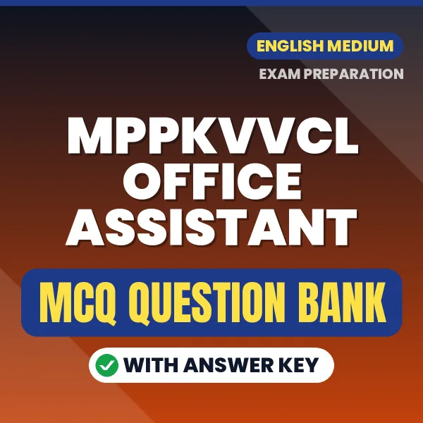 Crack MPPKVVCL Office Assistant Exam with This MCQ Practice Book PDF in English – Instant Download
