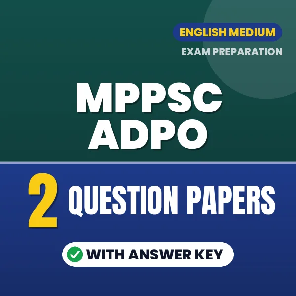 2 Question Papers for MPPSC ADPO Exam in English | Practice eBook with Answer Key – Instant PDF Download