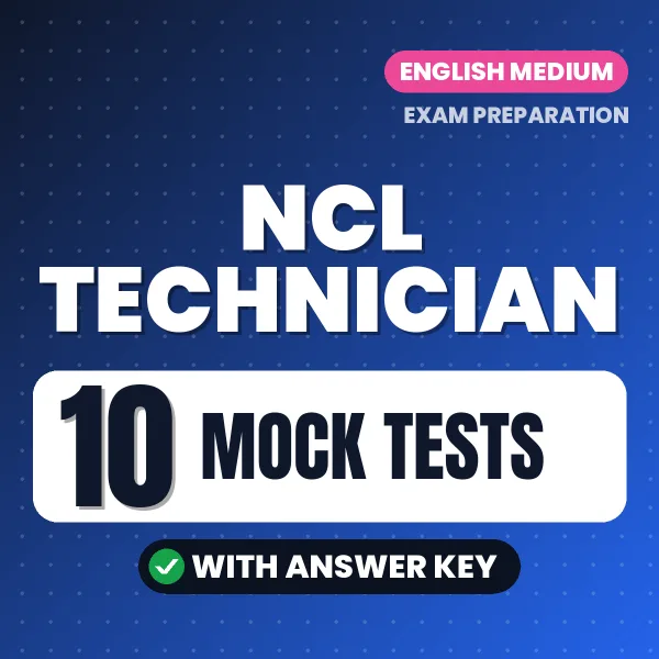 NCL Technician Mock Test PDF in English – 10 Full-Length Mock Tests with Answer Key