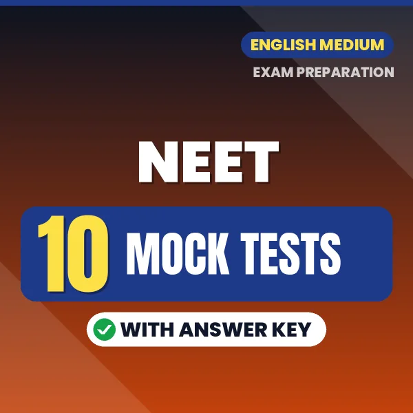 Latest Pattern NEET Mock Test eBook in English – 10 Mock Tests with Answer Key for Self-Assessment