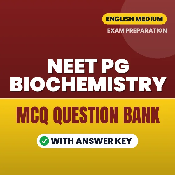 NEET PG Biochemistry MCQ with Answer Key Book PDF in English – Exam-Oriented Objective Questions for Quick Revision