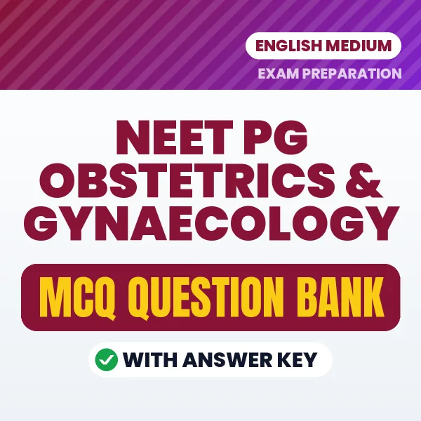 NEET PG Obstetrics & Gynaecology MCQ with Answer Key Book PDF in English – Exam-Oriented Objective Questions for Quick Revision