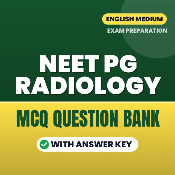 NEET PG Radiology MCQ with Answer Key Book PDF in English – Exam-Oriented Objective Questions for Quick Revision