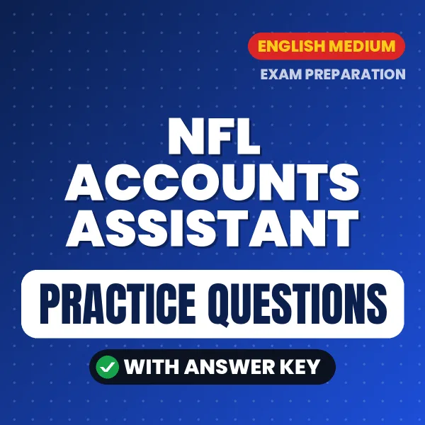 Best Digital Book for NFL Accounts Assistant Exam in English | Latest Syllabus-Based Practice Questions
