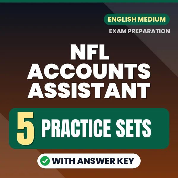 Boost Your NFL Accounts Assistant Exam Score with 5 Practice Sets with Answer Key in English – PDF eBook