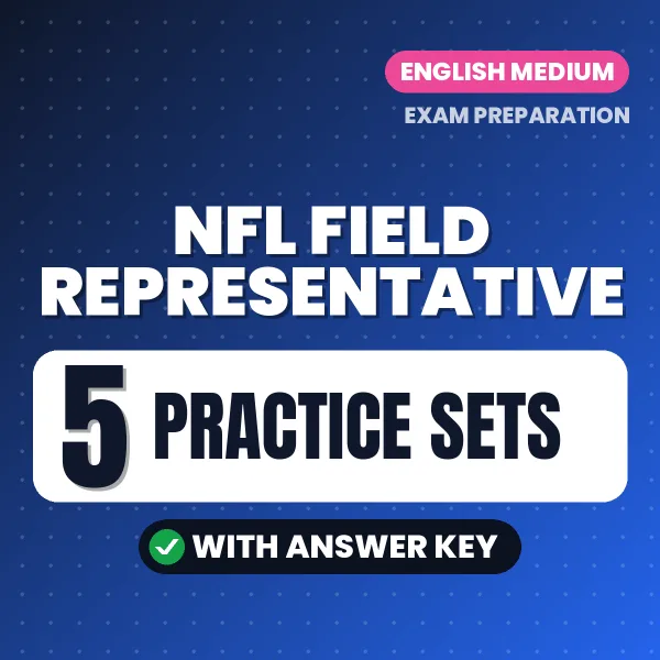 5 Practice Sets for NFL Field Representative Exam in English | Practice eBook with Answer Key – Instant PDF Download