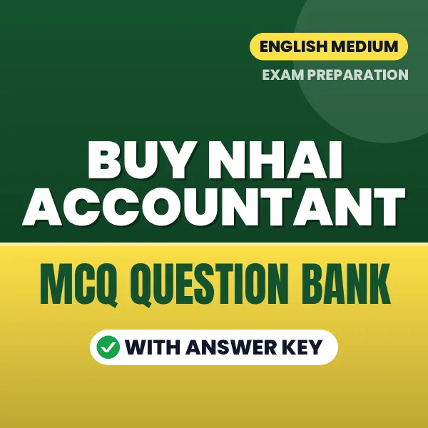 Buy NHAI Accountant Exam Objective Type Questions eBook in English – Latest Pattern MCQ Collection