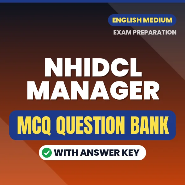 Crack NHIDCL Manager Exam with This MCQ Practice Book PDF in English – Instant Download