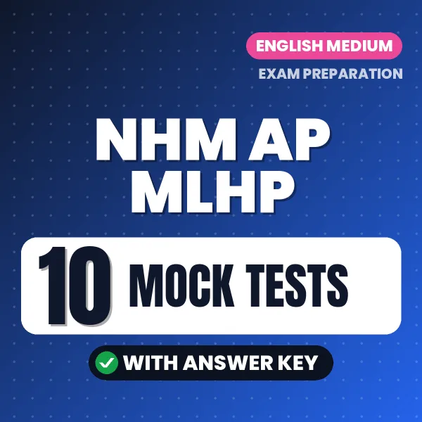 Practice for NHM AP MLHP Exam at Home – 10 Mock Tests PDF in English with Answers