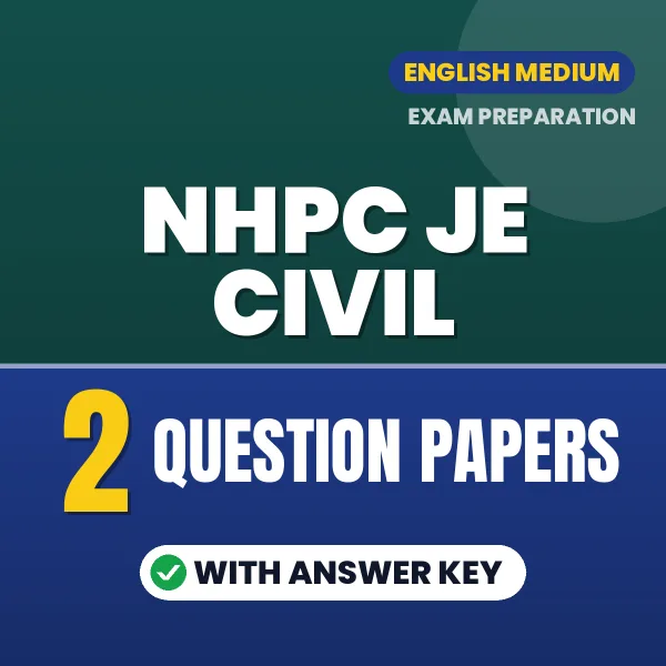 Boost Your NHPC JE Civil Exam Score with 2 Question Papers with Answer Key in English – PDF eBook