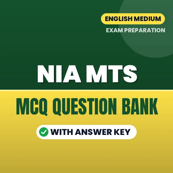 Prepare for NIA MTS Exam with Multiple Choice Questions & Answers PDF in English