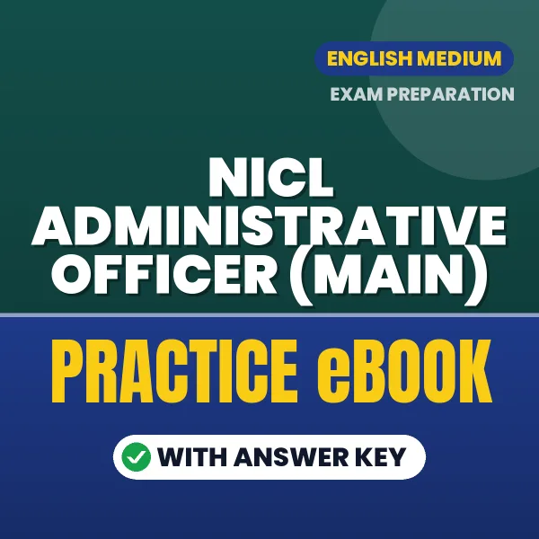 NICL Administrative Officer (Main) Exam eBook PDF in English – Complete Practice Material for Smart Preparation