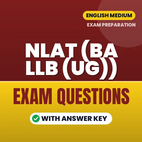NLAT (BA LLB (UG)) Study eBook (English): Exam-Oriented Questions with Answers in PDF
