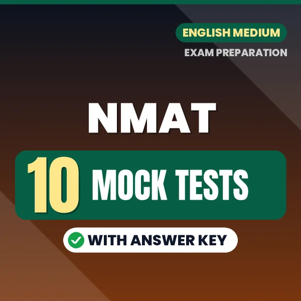 NMAT Exam Mock Test Series (English): 10 Exam-Like Mock Tests with Answers
