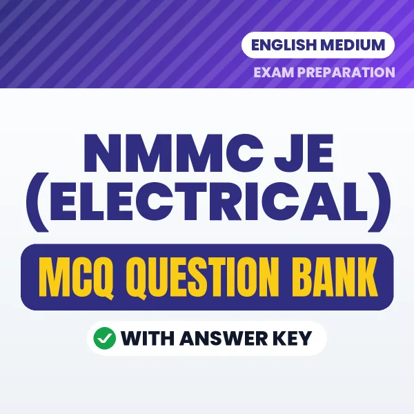 NMMC JE (Electrical) MCQ with Answer Key Book PDF in English – Exam-Oriented Objective Questions for Quick Revision