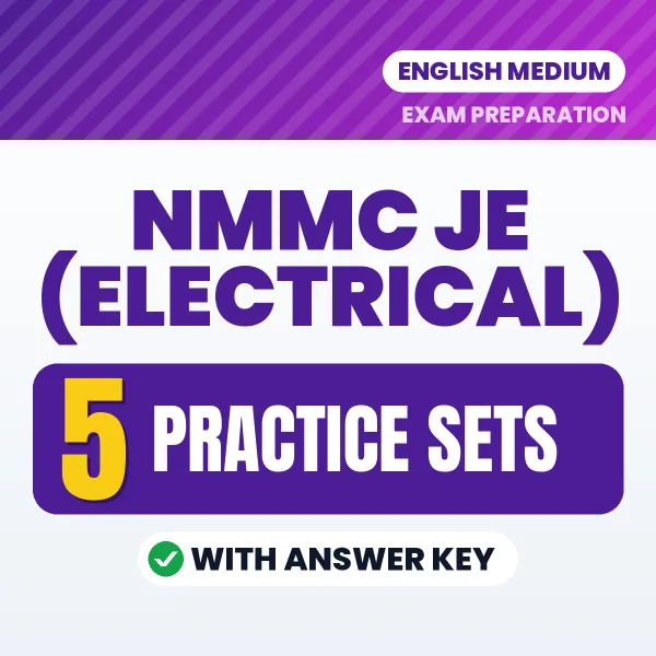 5 Practice Sets for NMMC JE (Electrical) Exam in English | Practice eBook with Answer Key – Instant PDF Download