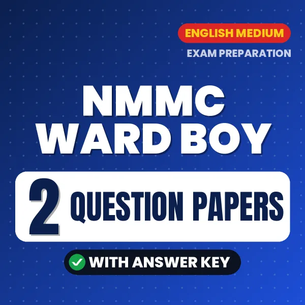 NMMC Ward Boy Exam Question Paper Series (English): 2 Exam-Like Question Papers with Answers