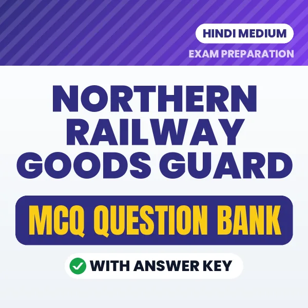 Crack Northern Railway Goods Guard Exam with This MCQ Practice Book PDF in Hindi – Instant Download