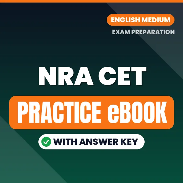 NRA CET Exam eBook PDF in English – Complete Practice Material for Smart Preparation