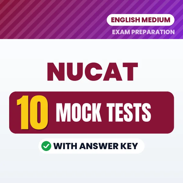 Practice for NUCAT Exam at Home – 10 Mock Tests PDF in English with Answers