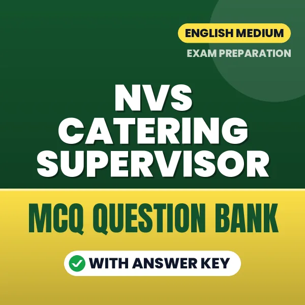 Prepare for NVS Catering Supervisor Exam with Multiple Choice Questions & Answers PDF in English