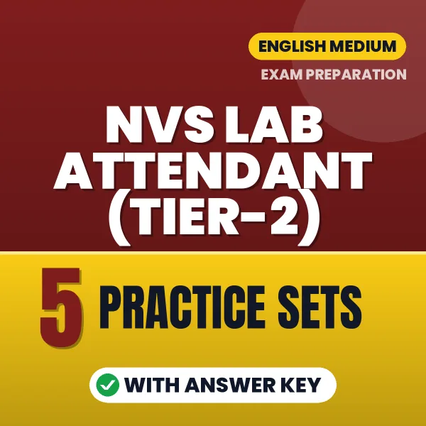 Boost Your NVS Lab Attendant (Tier-2) Exam Score with 5 Practice Sets with Answer Key in English – PDF eBook