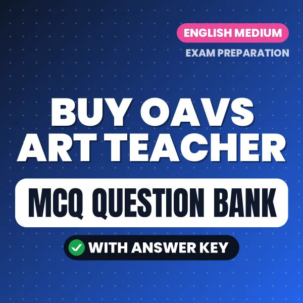 Buy OAVS Art Teacher Exam Objective Type Questions eBook in English – Latest Pattern MCQ Collection