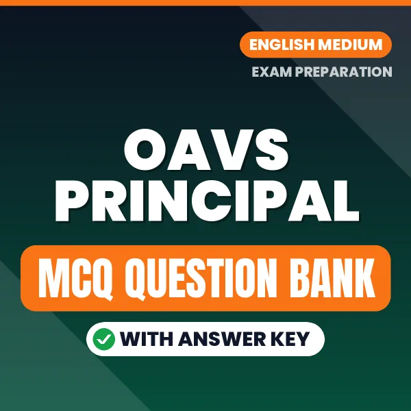 Crack OAVS Principal Exam with This MCQ Practice Book PDF in English – Instant Download
