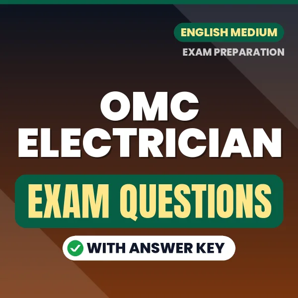 OMC Electrician Study eBook (English): Exam-Oriented Questions with Answers in PDF
