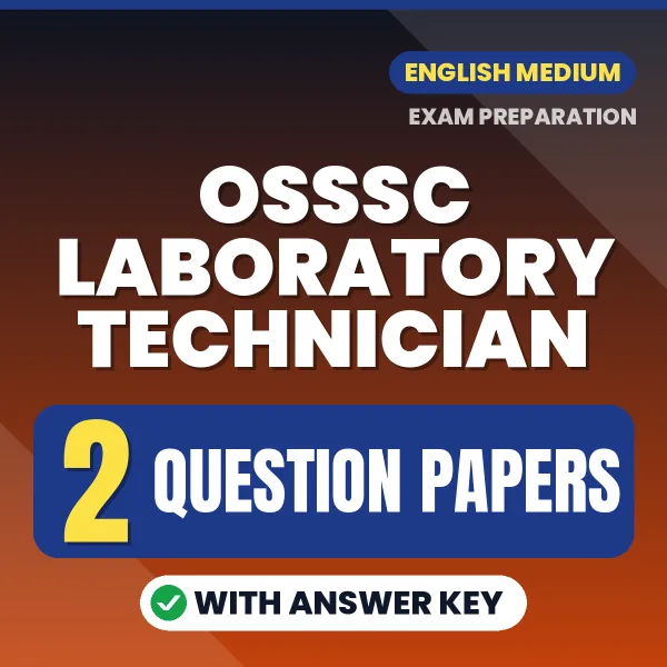 Boost Your OSSSC Laboratory Technician Exam Score with 2 Question Papers with Answer Key in English – PDF eBook