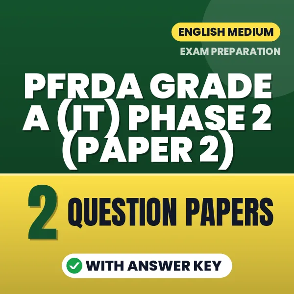 Boost Your PFRDA Grade A (IT) Phase 2 (Paper 2) Exam Score with 2 Question Papers with Answer Key in English – PDF eBook